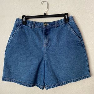 WHITE STAG MISSES SIZE 6 BLUE JEAN SHORTS